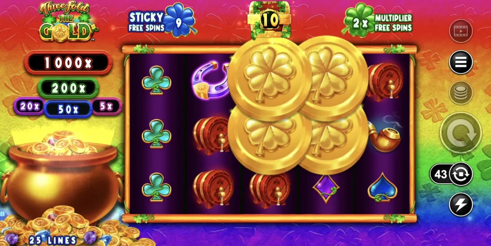 Threefold the Gold
